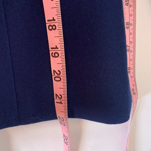 Vintage Pendleton 100% Pure Virgin Wool Navy Blazer size 8 - Picture 10 of 12